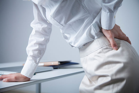 長年積み重ねた姿勢の癖